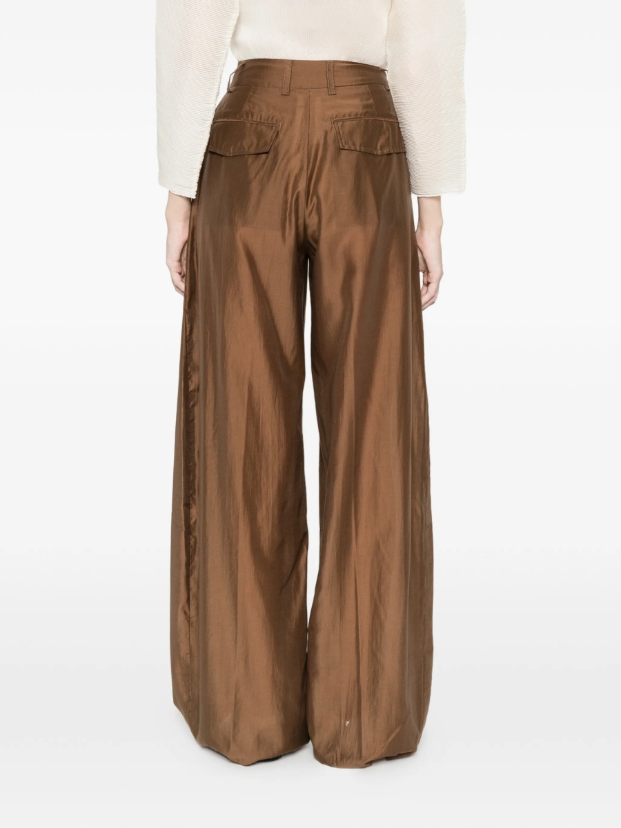 Pantaloni evazati The Latest maro - Img 4