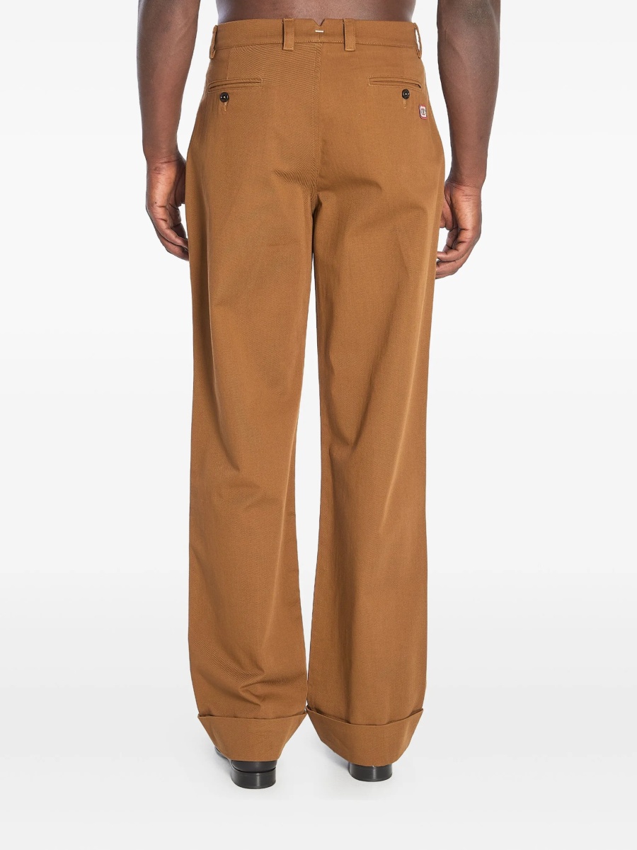 Pantaloni evazati Valentino Garavani maro - Img 4