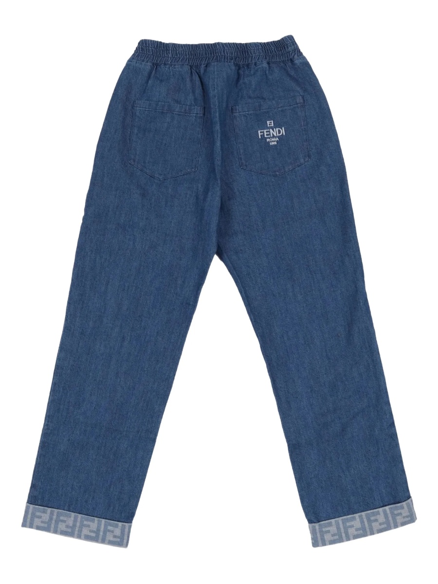 Pantaloni Fendi albastri - Img 2
