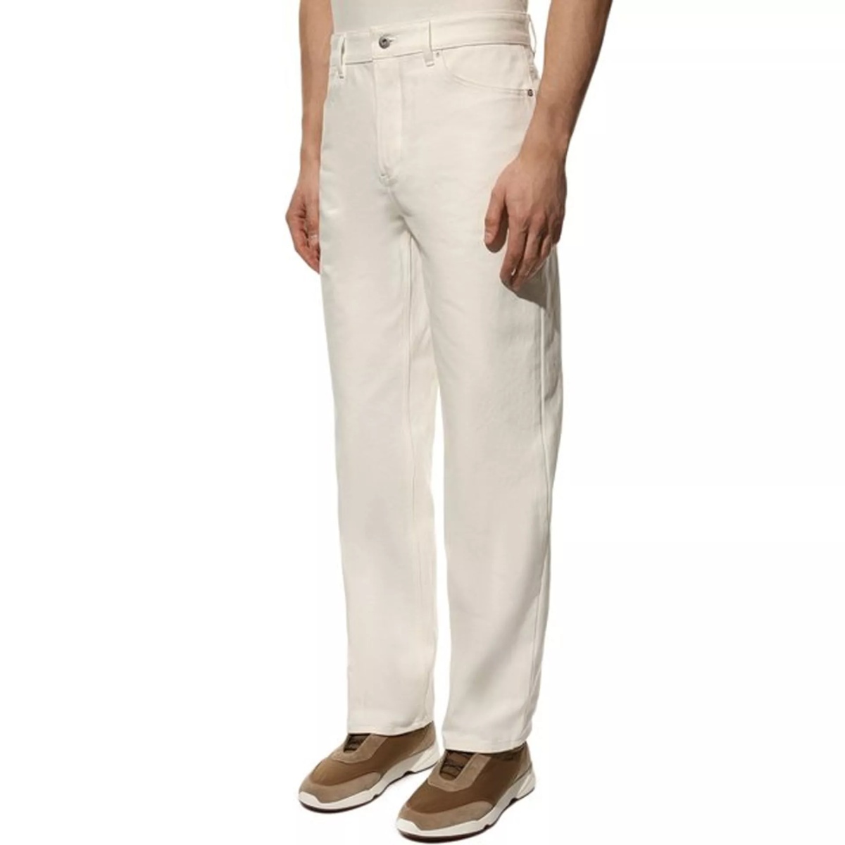 Pantaloni Jil Sander Regular-Fit Denim Trousers - Img 2