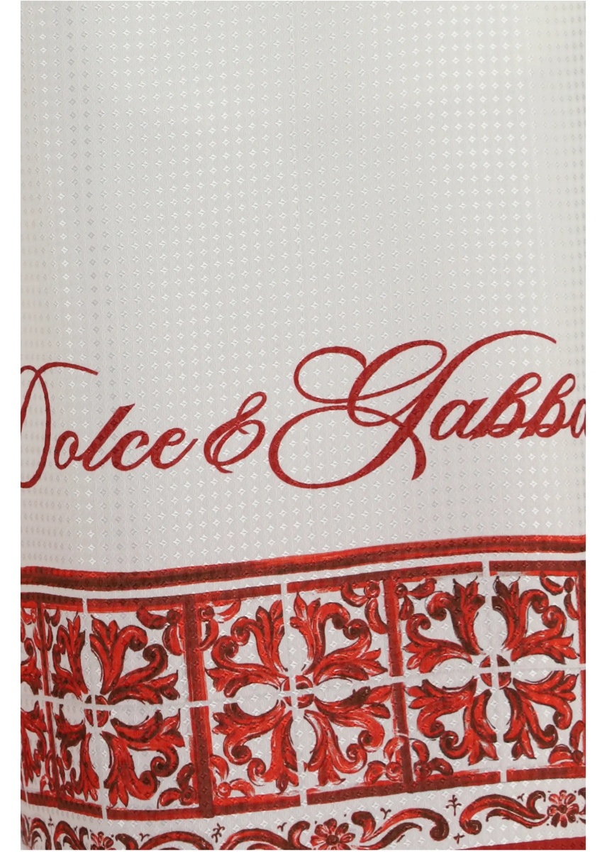 Pantaloni Maiolica print jacquard twill Shorts - Img 3