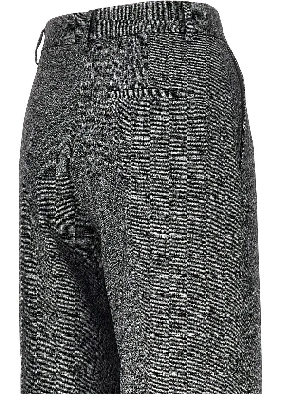 Pantaloni 'Nathalie' mouliné knitting pants - Img 4