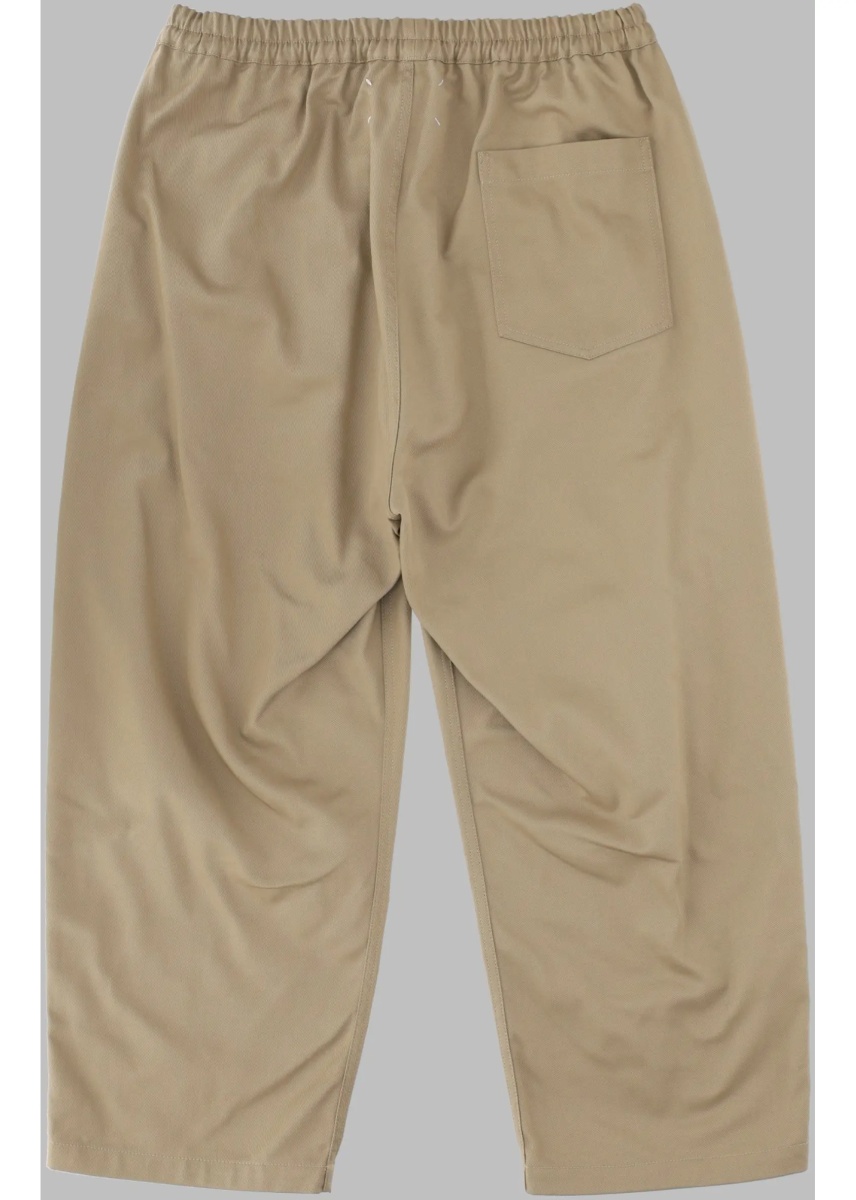 Pantaloni Pantalone In Cotone A Cavallo Basso - Img 2
