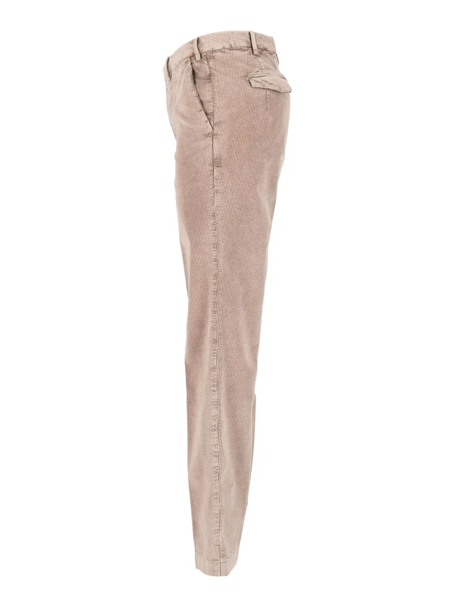 Pantaloni Pants - MASTER, Flat Front, Diagonal Pockets, Flap Back Pockets, Finished B. - Img 2
