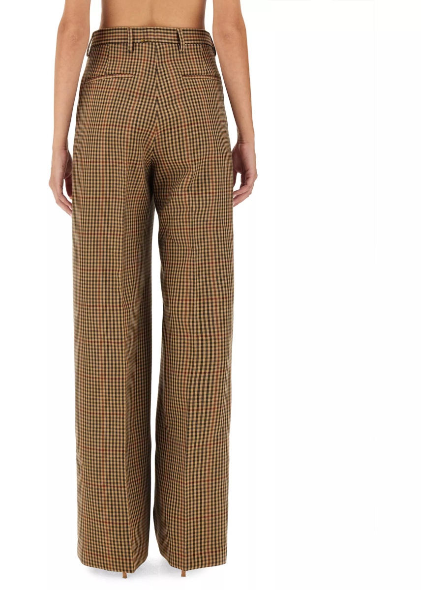 Pantaloni Pants With Check Pattern - Img 3