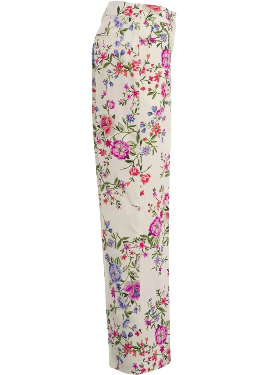Pantaloni Pants with floral print - Img 3