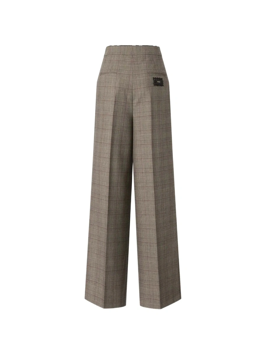 Pantaloni Pinko gri din lana - Img 5