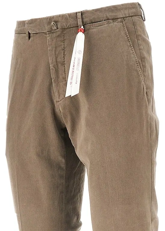 Pantaloni 'Praiano Evoluto' stretch cotton pants - Img 2