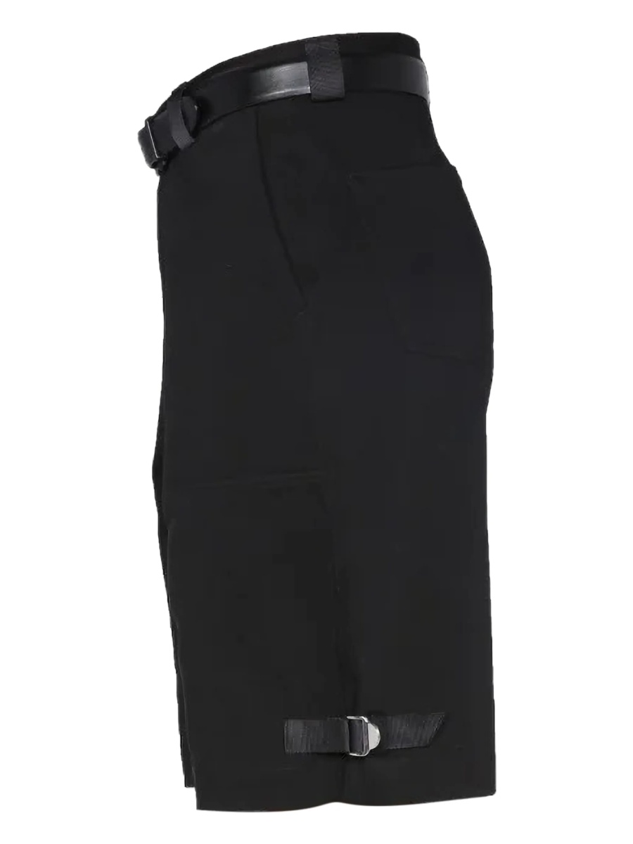Pantaloni scurti Alexander McQueen negri - Img 4