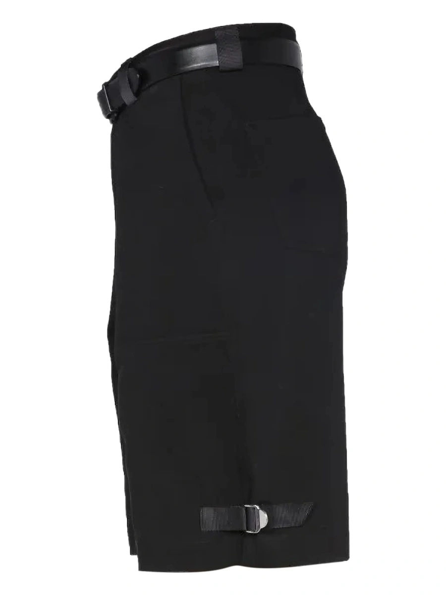 Pantaloni scurti Alexander McQueen negri - Img 4