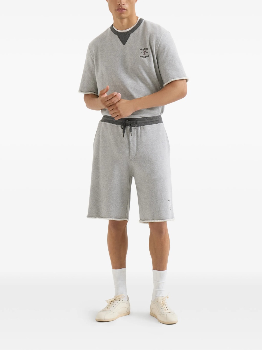 Pantaloni scurti Brunello Cucinelli gri - Img 2