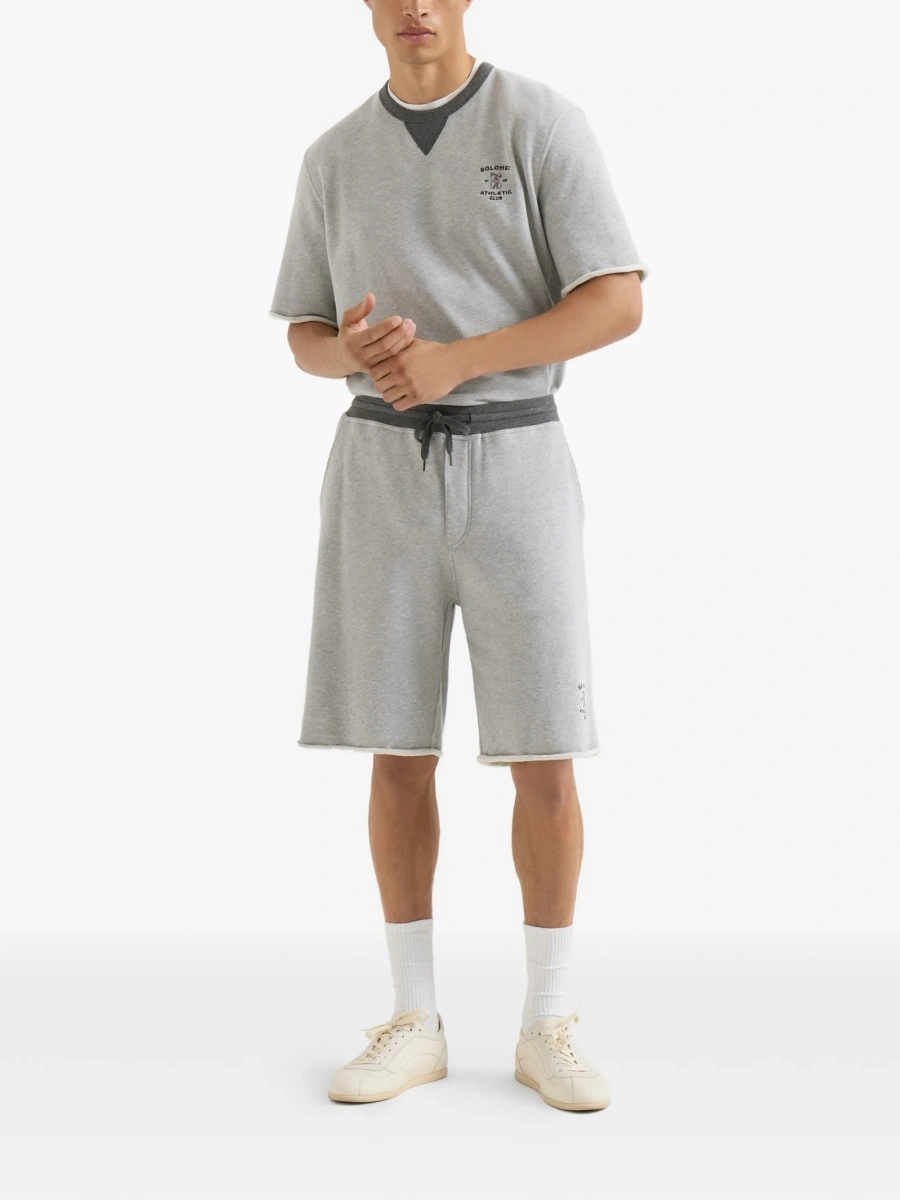 Pantaloni scurti Brunello Cucinelli gri - Img 2