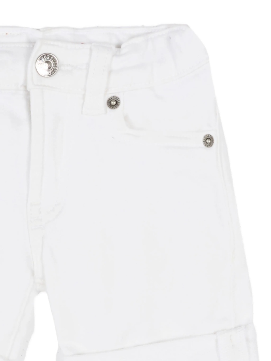 Pantaloni scurti Diesel albi - Img 3