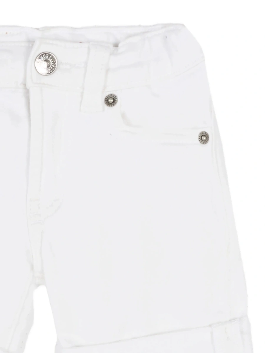 Pantaloni scurti Diesel albi - Img 3