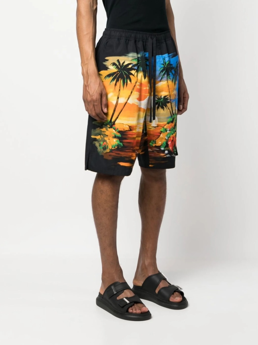 Pantaloni scurti Dolce &amp; Gabbana albastri - Img 3