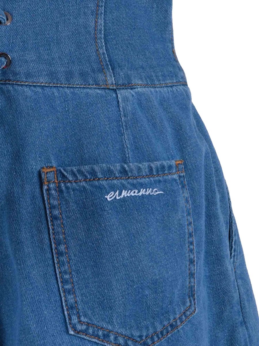 Pantaloni scurti Ermanno Scervino albastri - Img 3