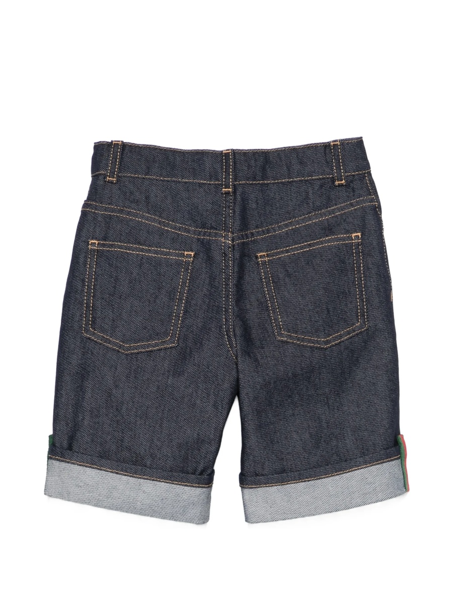 Pantaloni scurti Gucci albastri - Img 2