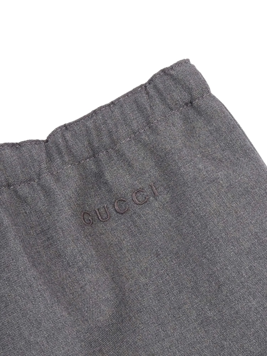 Pantaloni scurti Gucci gri - Img 3
