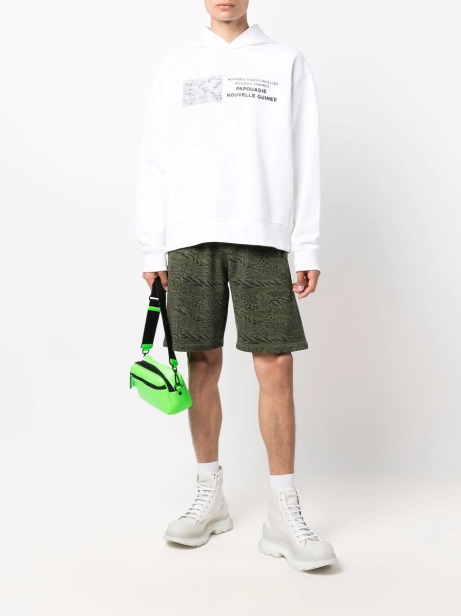 Pantaloni scurti Kenzo verzi - Img 2