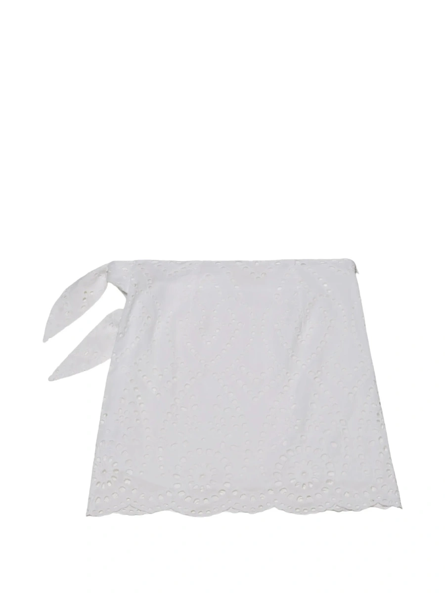 Pantaloni scurti Mc2 Saint Barth albi - Img 2