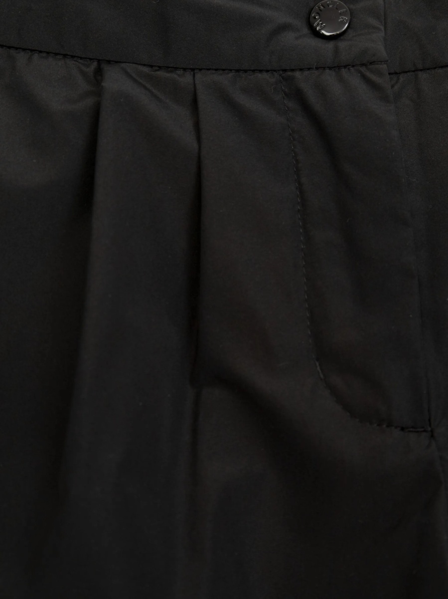 Pantaloni scurti Moncler negri - Img 3