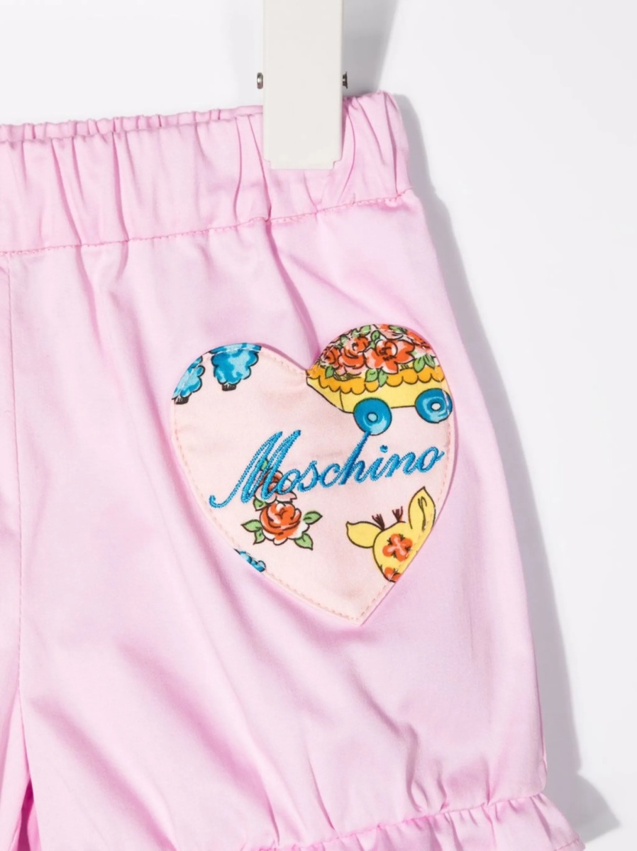 Pantaloni scurti Moschino roz - Img 3