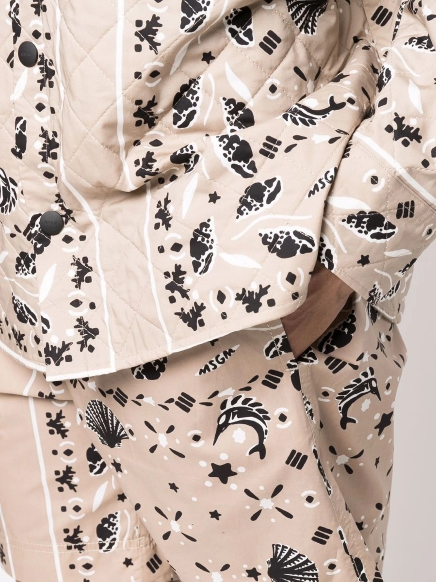 Pantaloni scurti MSGM neutri - Img 5