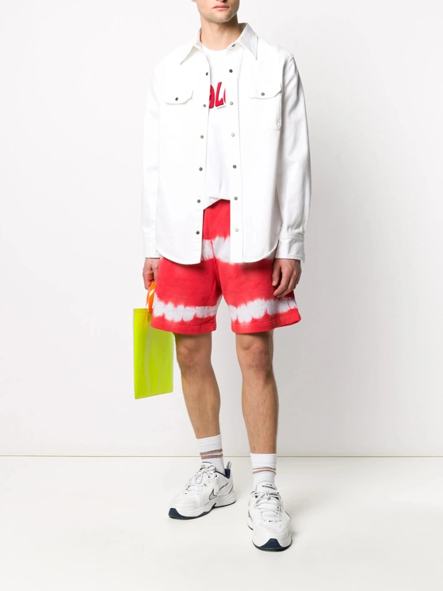Pantaloni scurti MSGM rosii - Img 2
