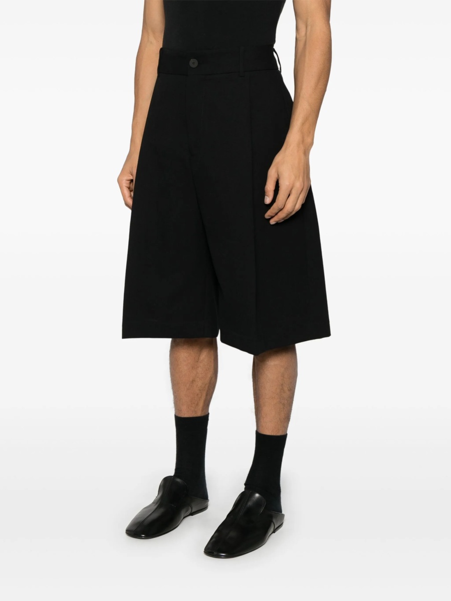 Pantaloni scurti STUDIO NICHOLSON negri - Img 3