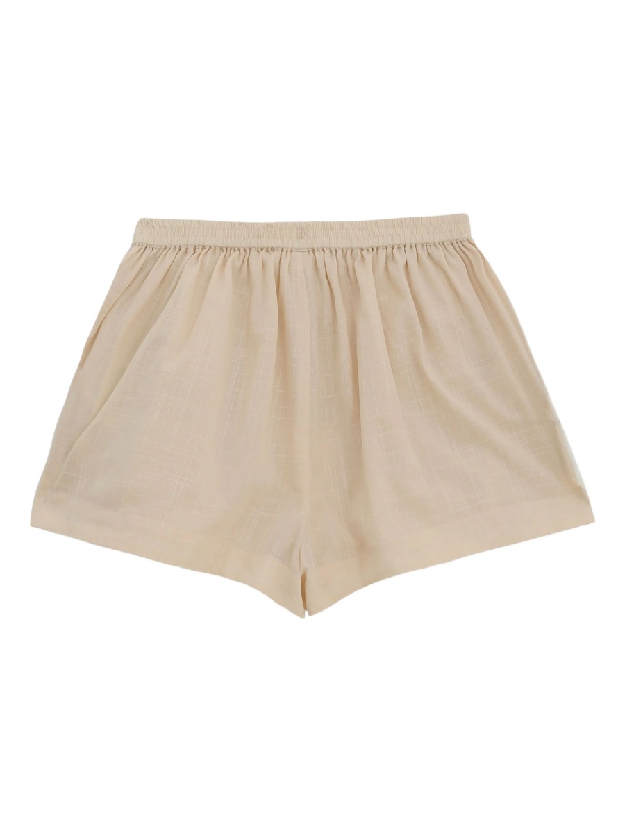 Pantaloni scurti ZIMMERMANN neutri din bumbac - Img 2