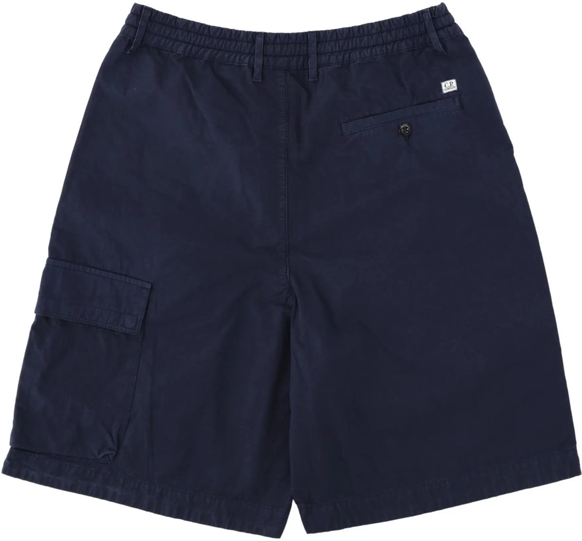 Pantaloni Shorts Cargo Con Patch Logo - Img 3