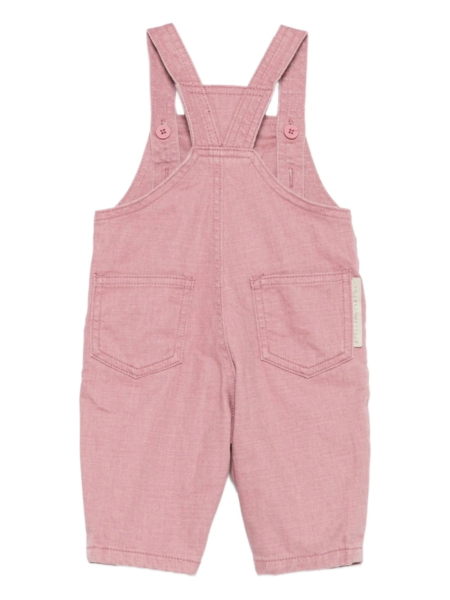 Pantaloni Stella McCartney roz din elastan si bumbac - Img 2