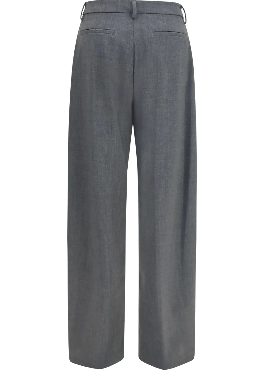 Pantaloni Straight-leg wool-blend Pants - Img 2