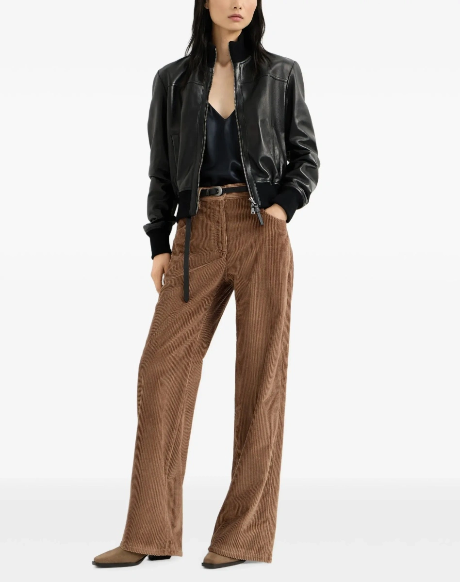 Pantaloni Straight velvet Pants - Img 5
