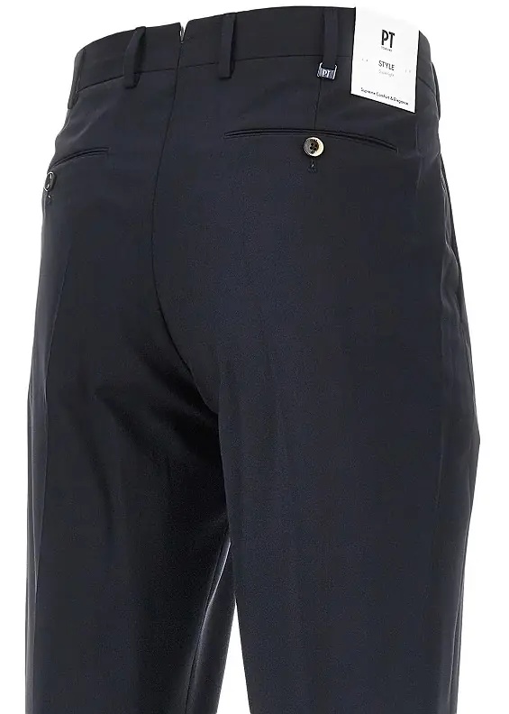 Pantaloni Super 130's wool 'Union Fit' pants - Img 4