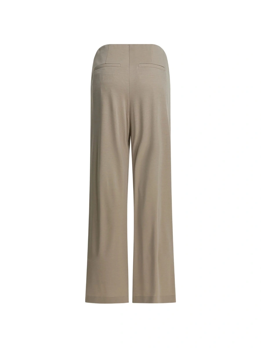 Pantaloni talie inalta Max Mara neutri - Img 2