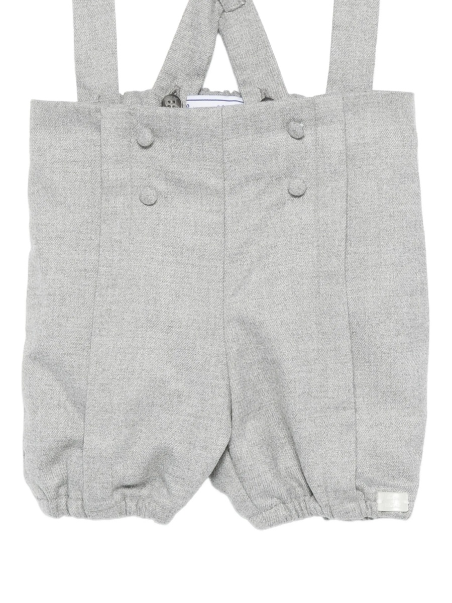 Pantaloni Tartine et Chocolat gri din vascoza si polyester - Img 3