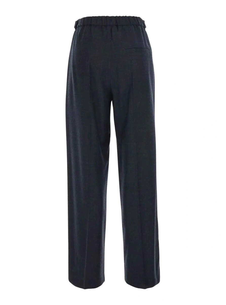 Pantaloni TELA gri din lana 'Fox' - Img 2