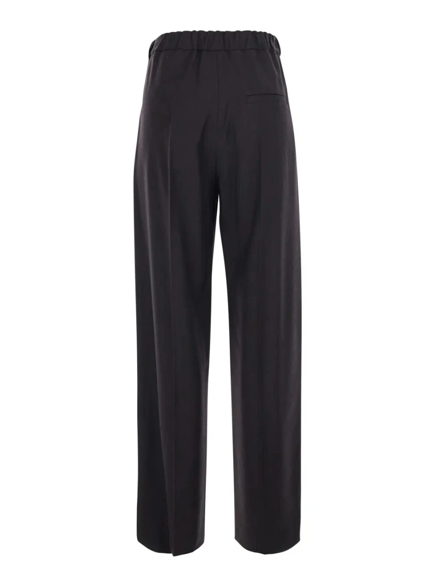 Pantaloni TELA maro din lana - Img 2