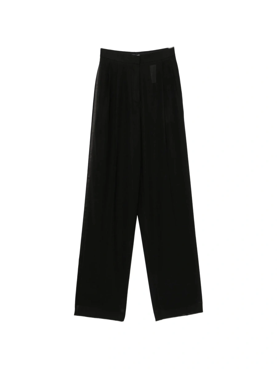 Pantaloni Tom Ford negri din lana - Img 6