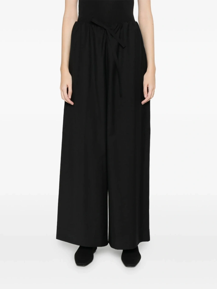 Pantaloni TOTEME negri din lana - Img 4
