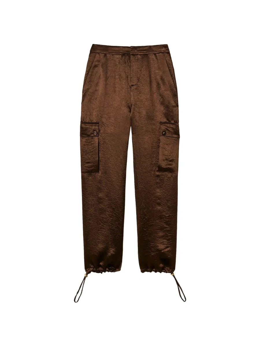 Pantaloni TWINSET maro - Img 7