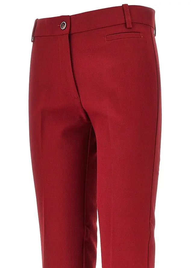 Pantaloni Viscose-blend crêpe pants - Img 2