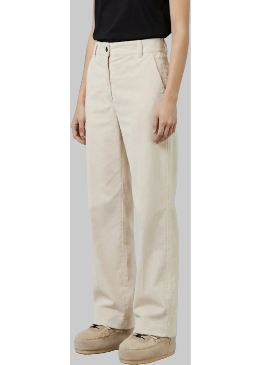 Pantaloni Wide-Leg Corduroy Pants - Img 2