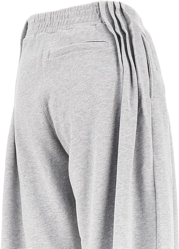 Pantaloni Wide-leg pleated sweatpants - Img 4