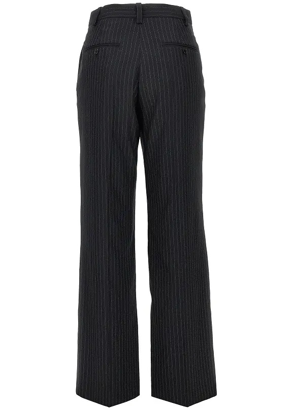 Pantaloni Wool-blend pinstriped pants - Img 3