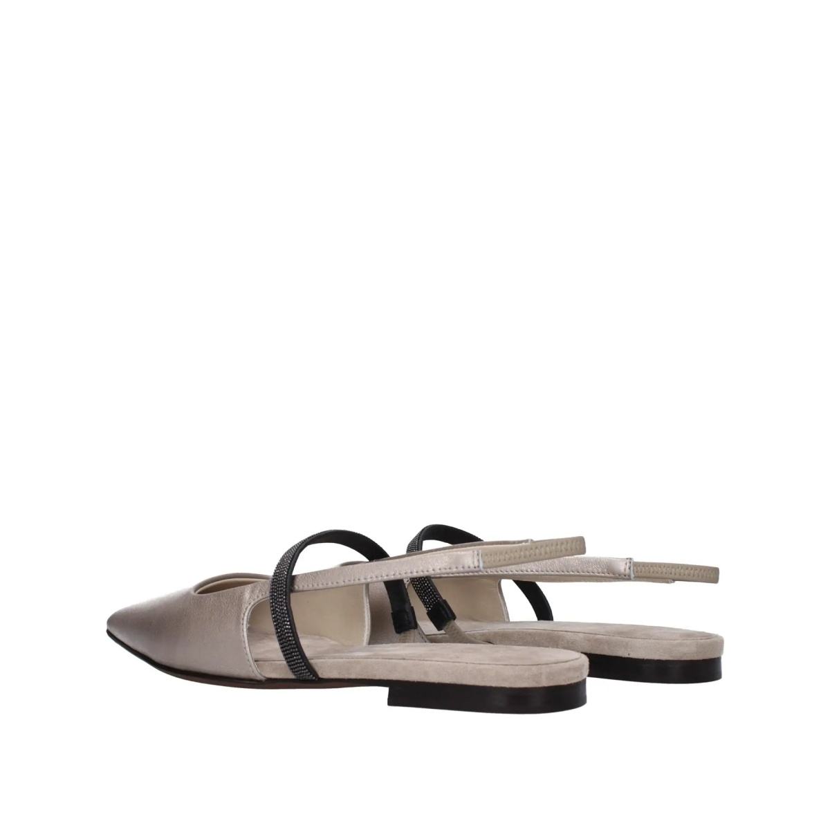 Pantofi Brunello Cucinelli Slingback Flats - Img 3