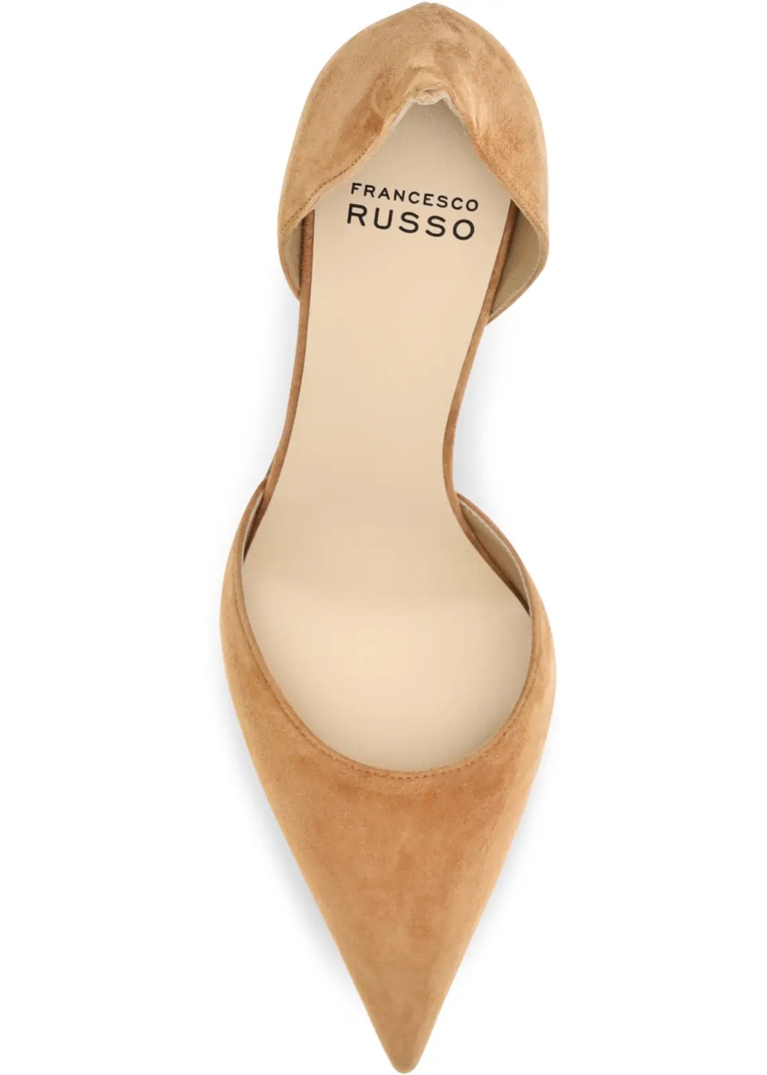 Pantofi D'Orsay Flame suede Pumps - Img 4