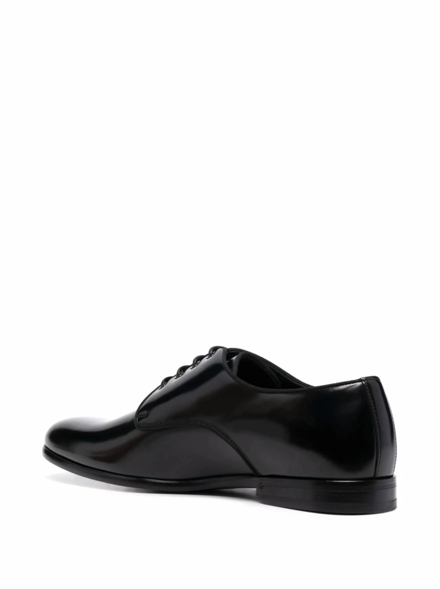 Pantofi Derby Dolce &amp; Gabbana negri din piele - Img 3