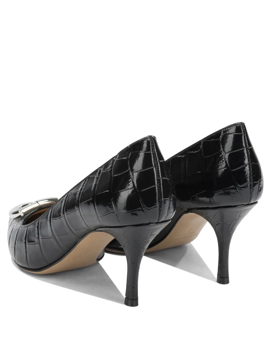 Pantofi "Maxi Gancini 70MM" Pumps - Img 4